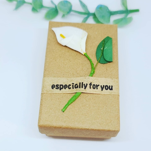 Black Obsidian Gourd necklace in a gift box - Picture 4 of 4